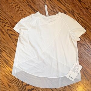 lululemon athletica White Short Sleeve Tee